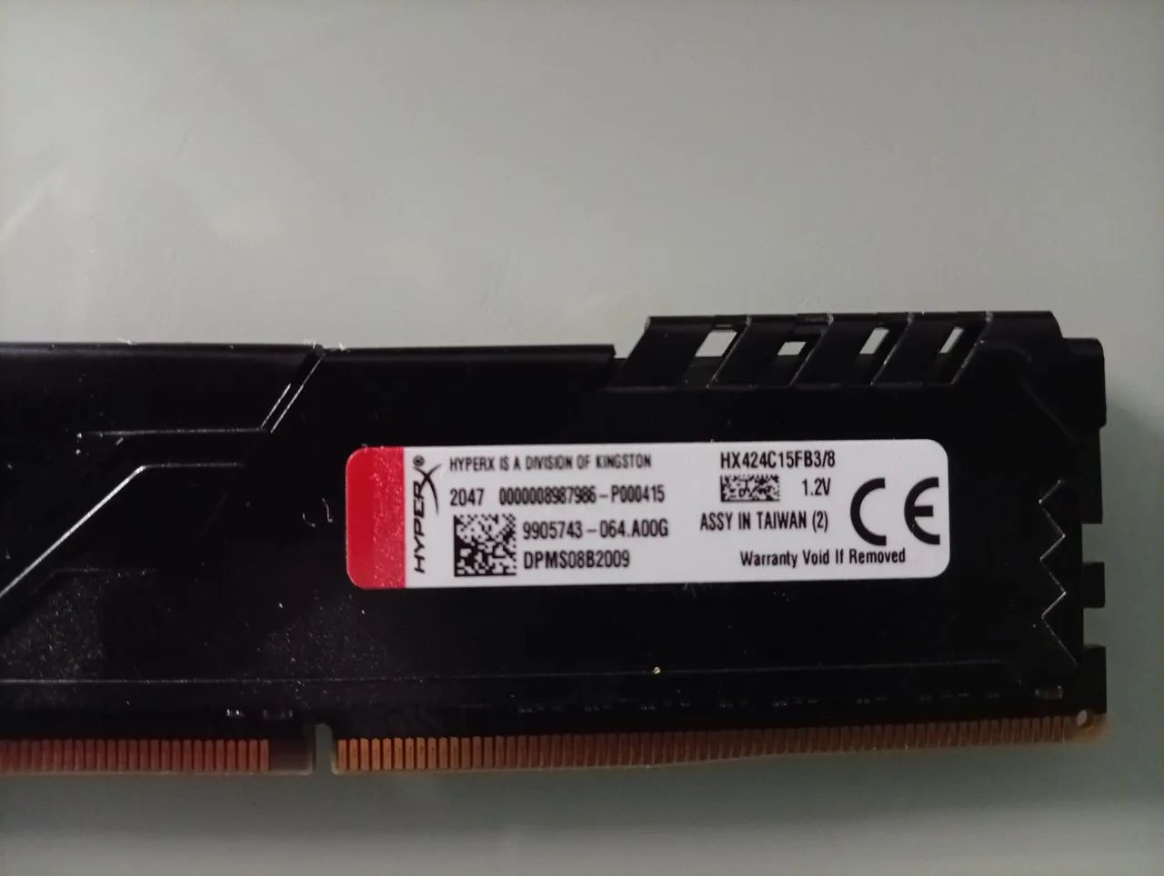Memória RAM DDR4  8GB Fury Hyperx  - Foto 3