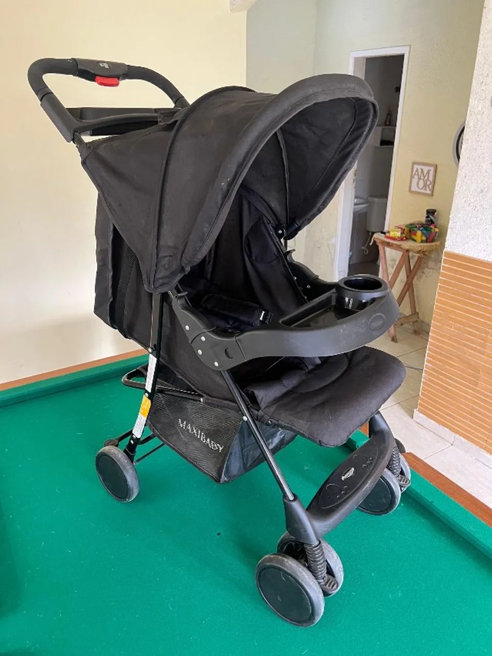 Vendo Berço portátil, Carrinho de bebê e bebê conforto  - Foto 2
