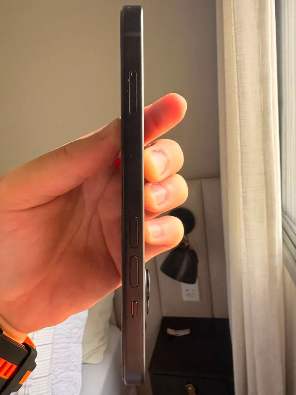 Iphone 15 256GB preto novíssimo  - Foto 3