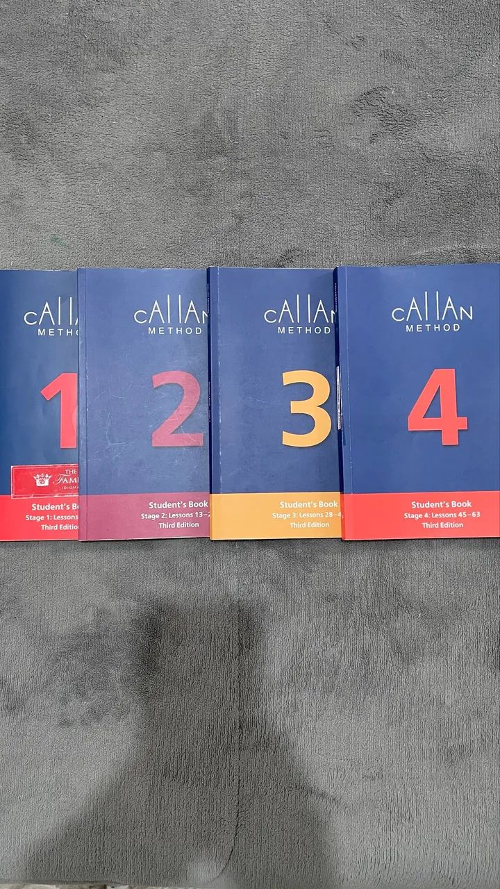 Livros Inglês Callan Method Third Edition