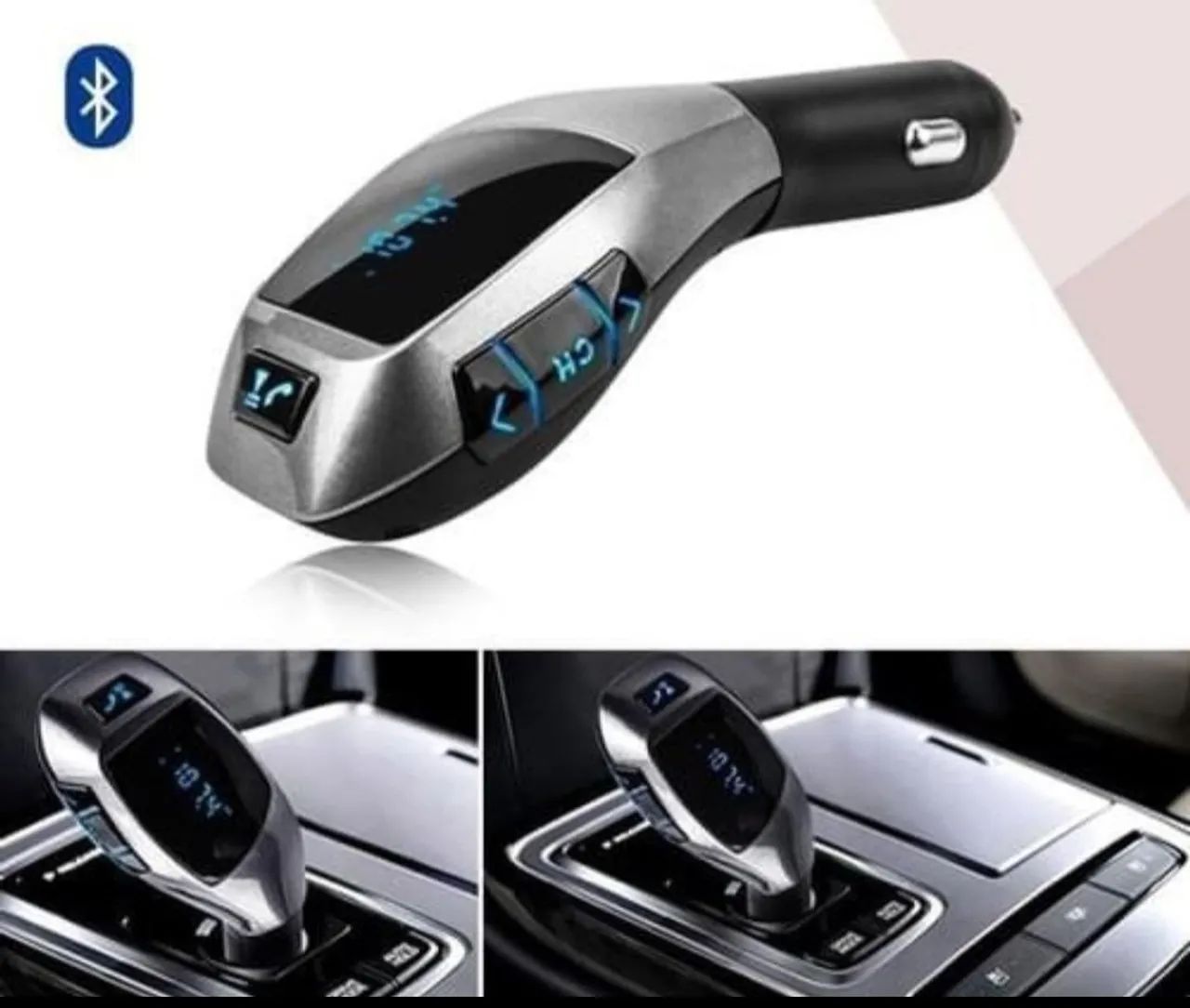Transmissor FM bluetooth  - Foto 2