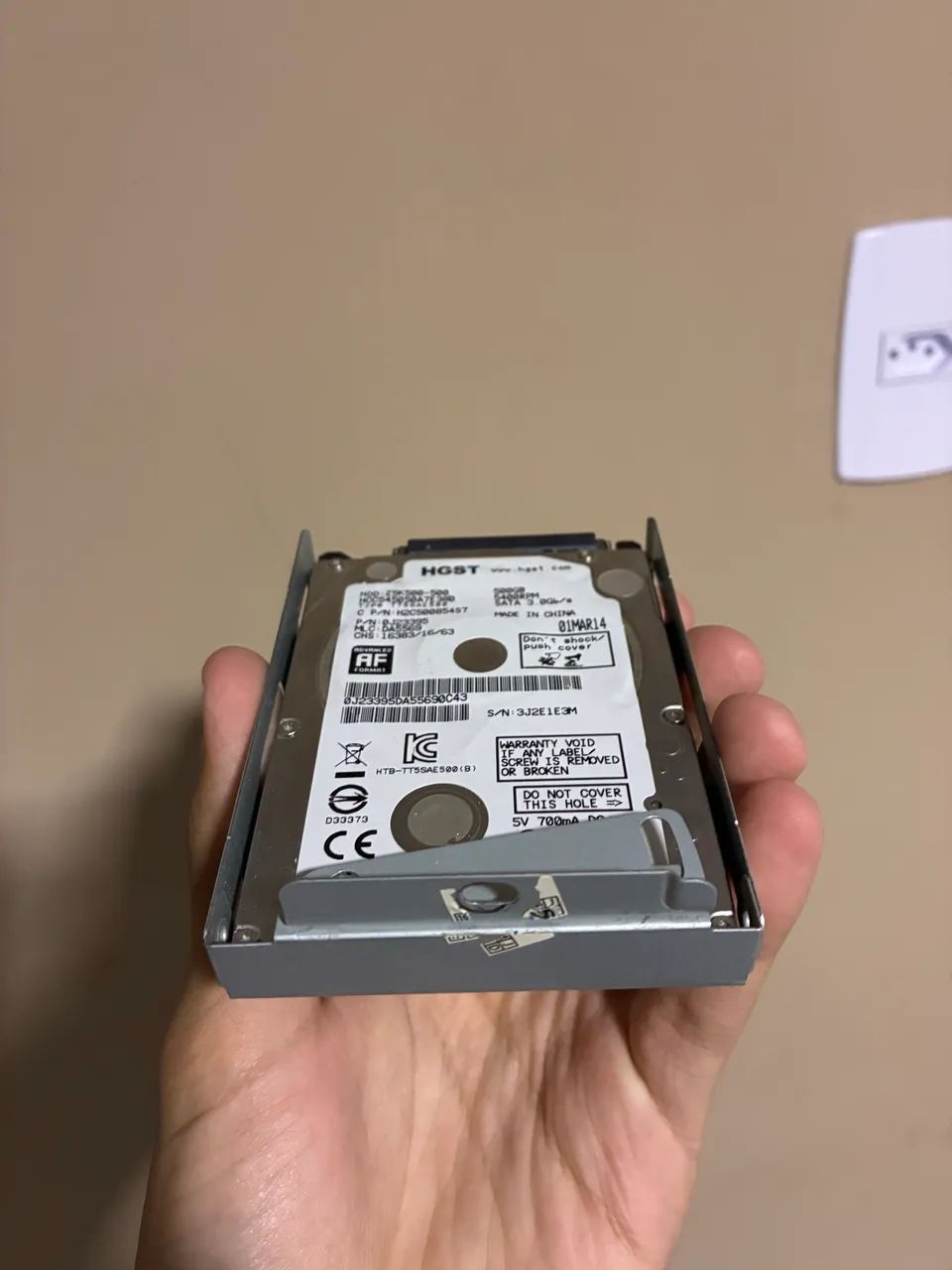 HD 500 GB de notebook ou vídeogame - Foto 2