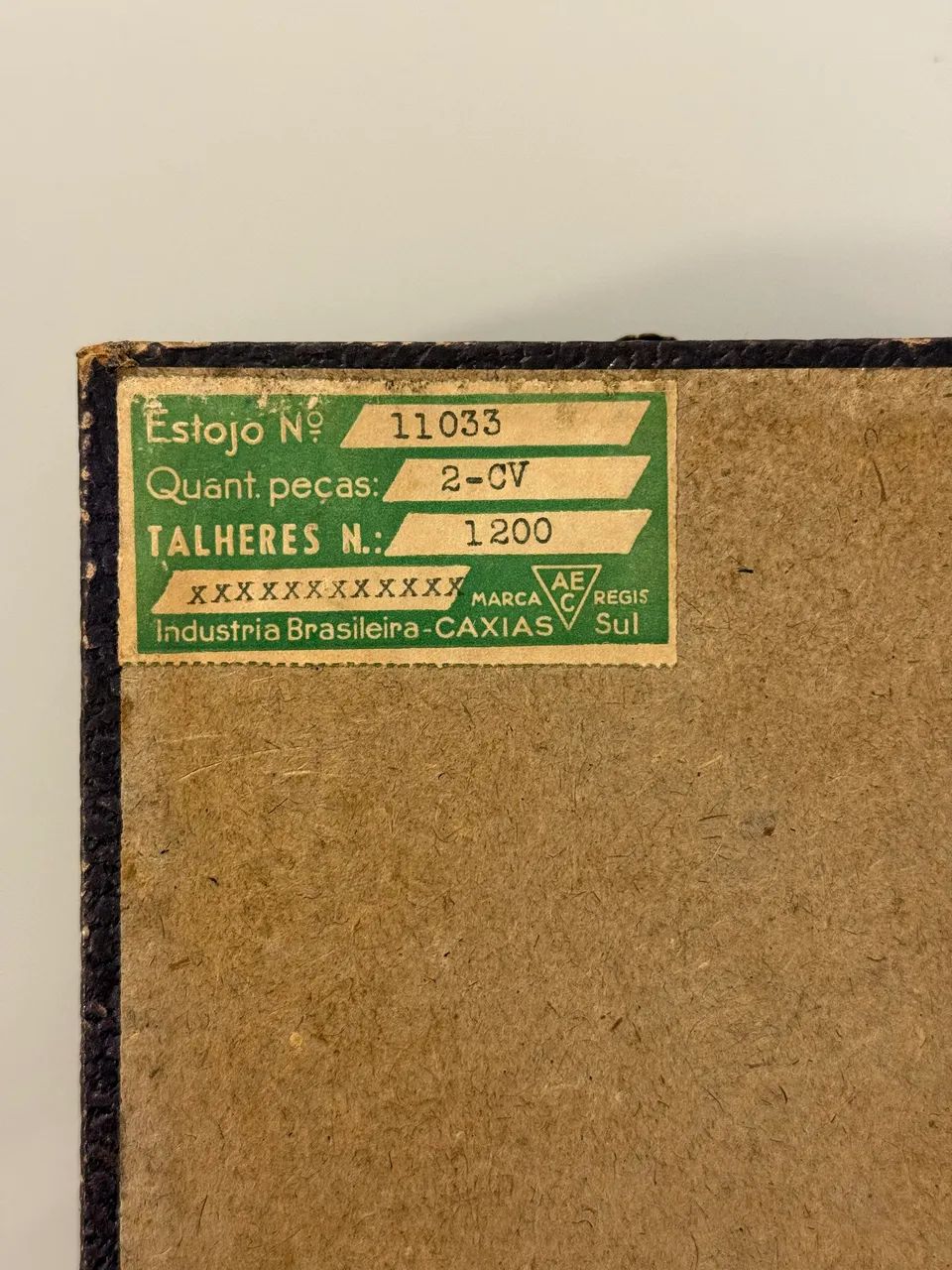Antigo Conjunto de Batizado Eberle - Copo e Colher no Estojo Original de Época - Foto 5