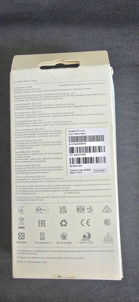 Vendo SMARTWATCH Amazfit gts 2 mini - Foto 2