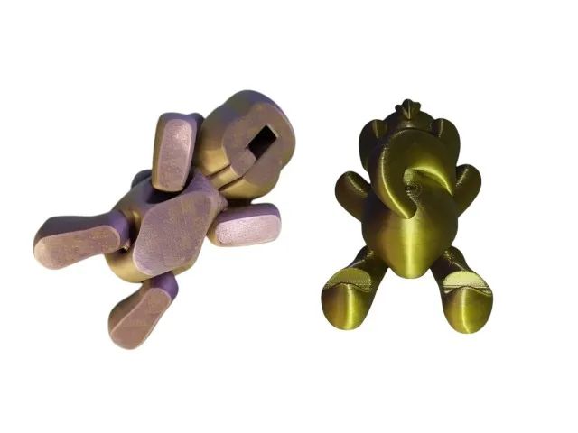 Suporte De Mesa Para Celular Smartphone - Cachorro Articulado 3D Bicolor - Foto 4