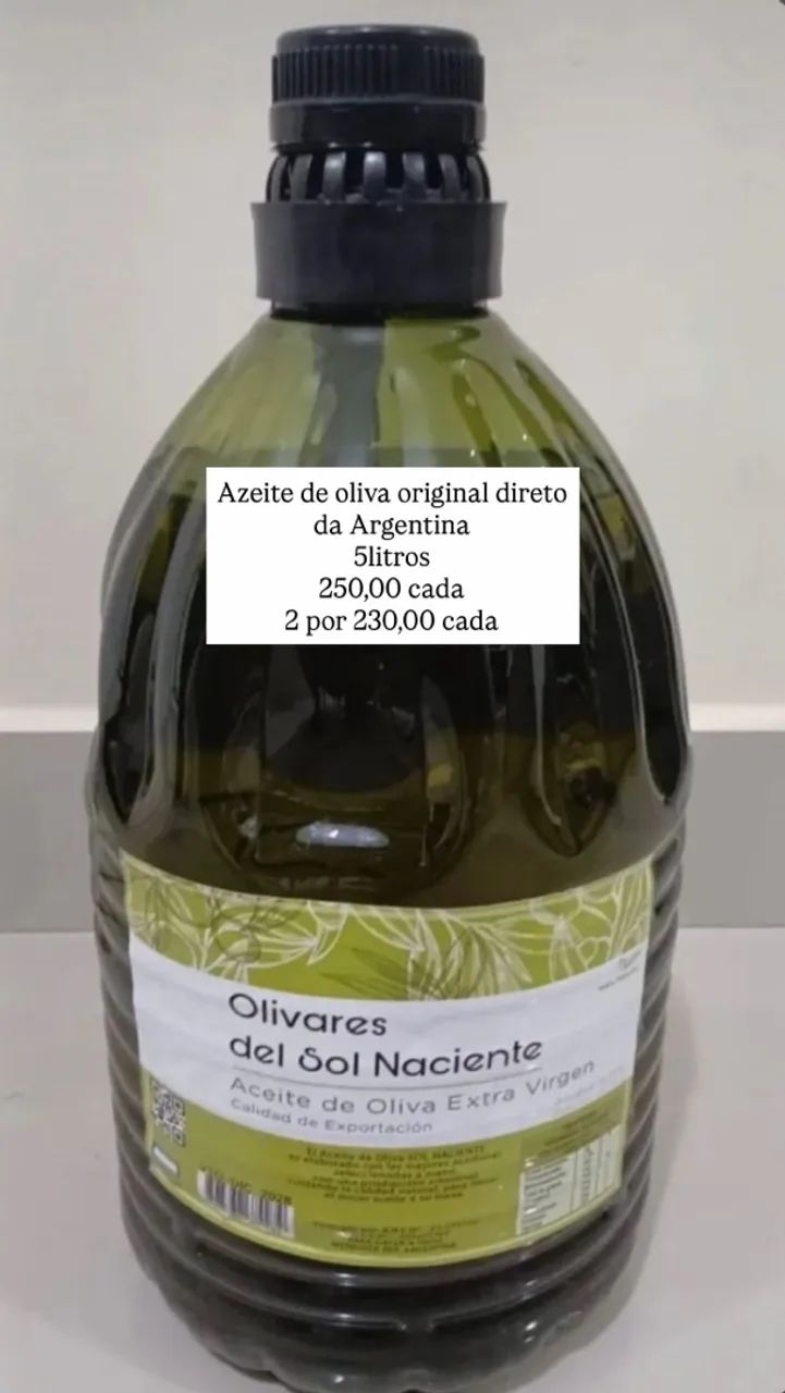 Azeite da Argentina 