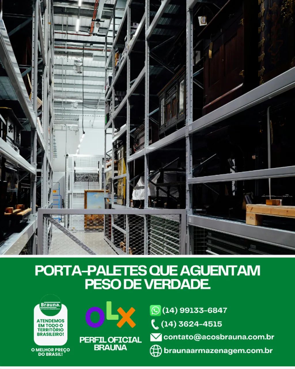 Porta-Paletes que Aguentam Carga Pesada