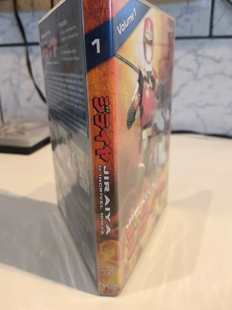 JIRAIYA - O INCRÍVEL NINJA  -  DVD VOLUME 1 - PARA COLECIONADORES  - Foto 3