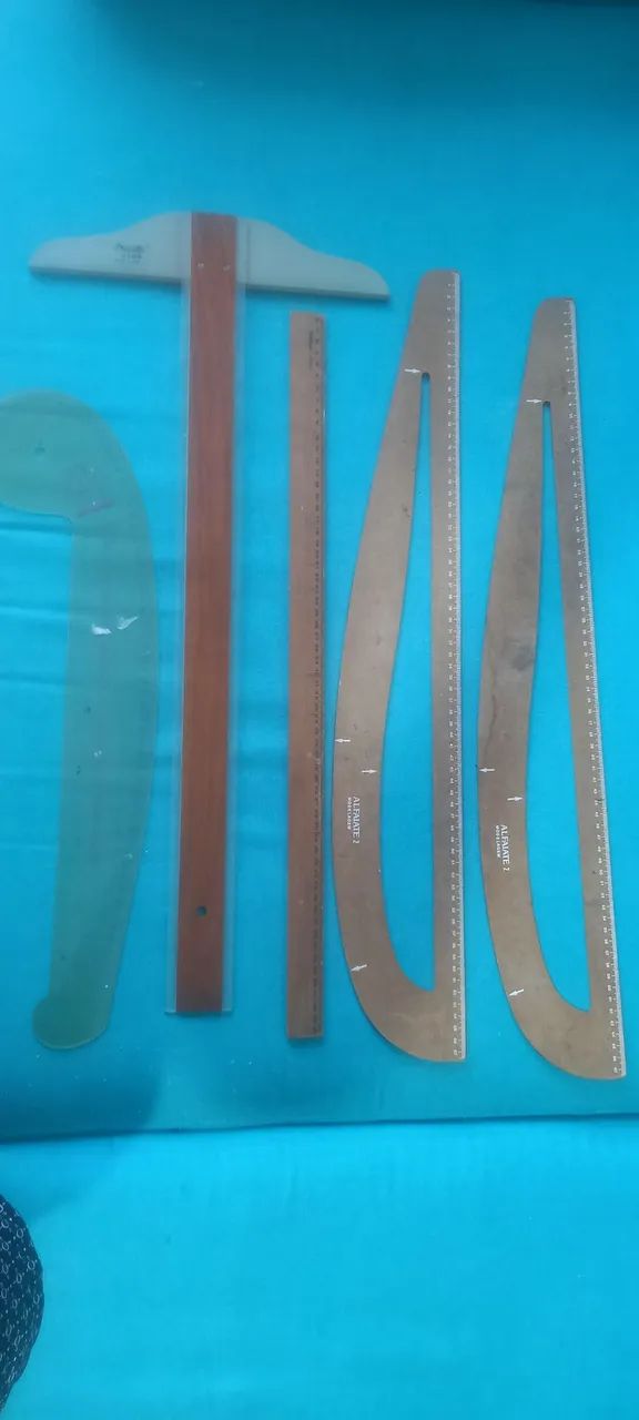 Selling sewing and drafting rulers.