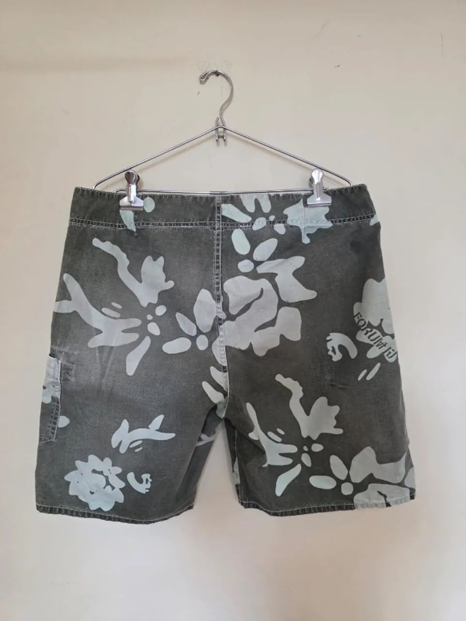 Bermuda FORUM Estampada Camuflada Masculina M (42/44) - Foto 2