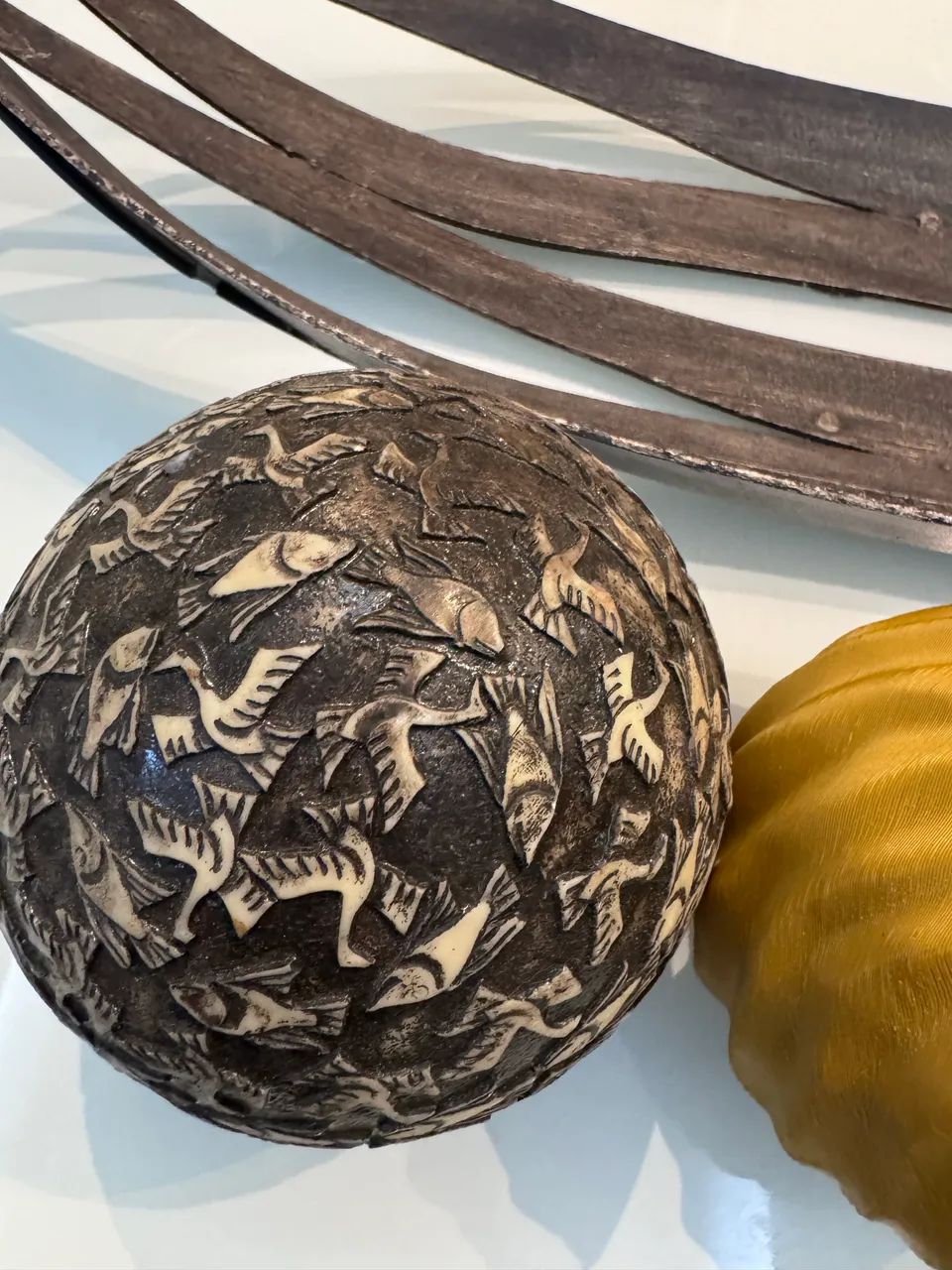Peça decorativa com bolas - Foto 3
