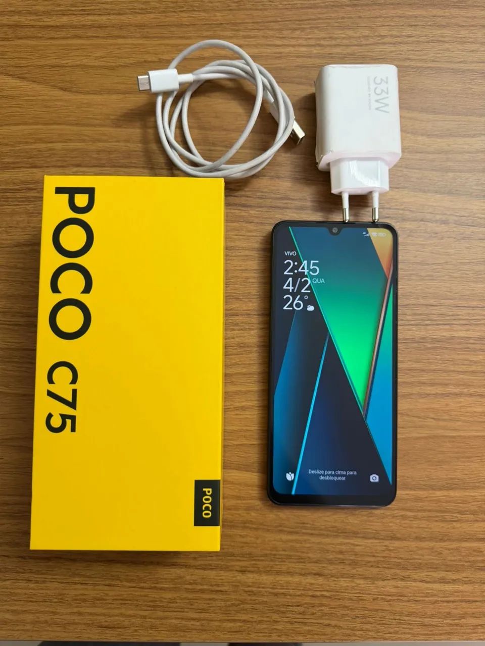 Celular 256 gb de memória Poço C75 - Foto 3
