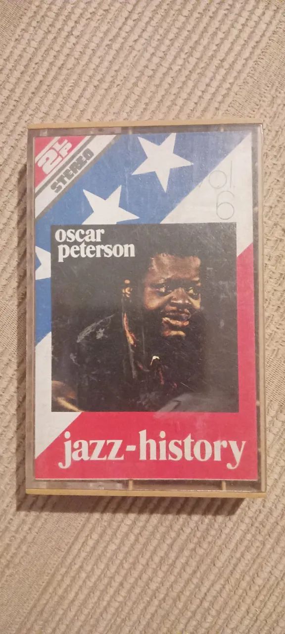 Fita cassete Oscar Peterson Jazz - History