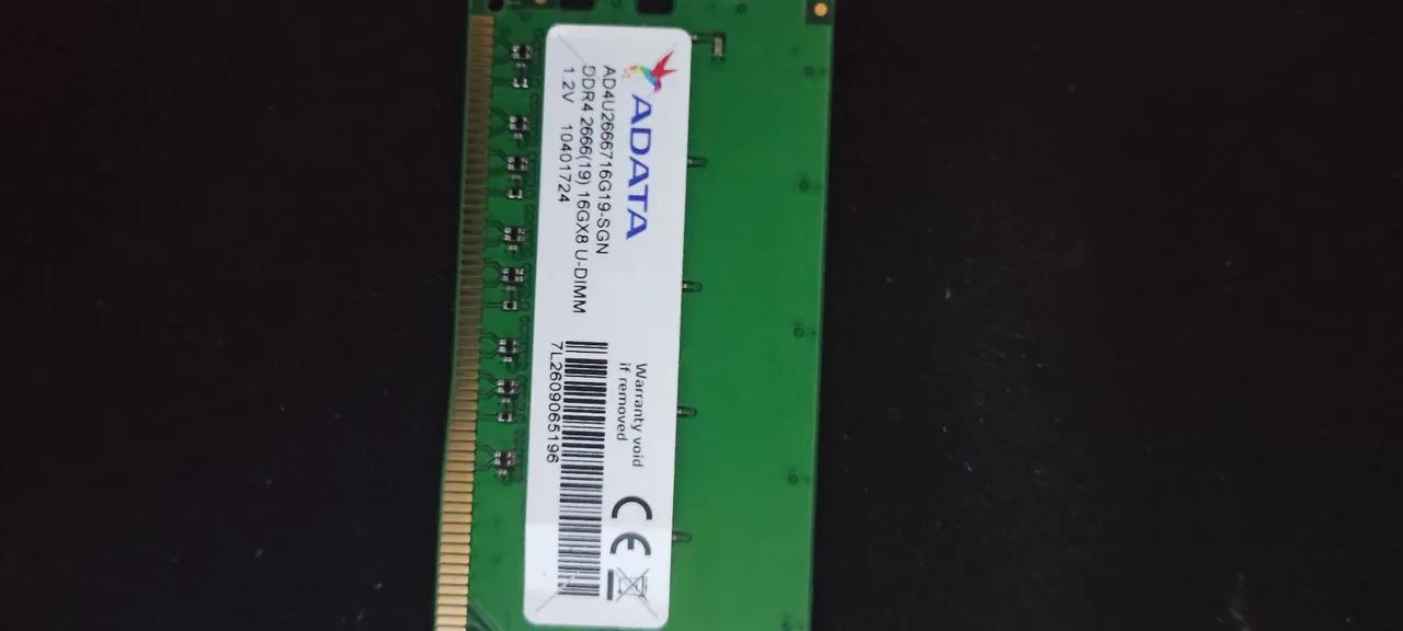 ? MEMÓRIA RAM 16GB DDR4 2666MHz ADATA ? - Foto 2
