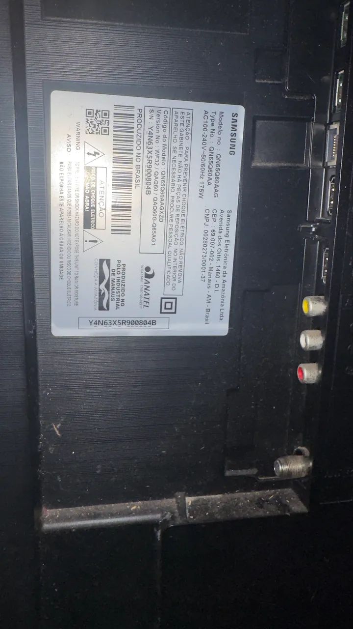 Vendo Tv Samsung 65 polegadas pra retirada de peças  - Foto 3