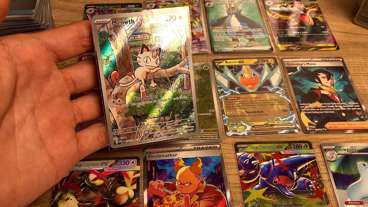 Mega Pacote Pokémon TCG Phantasmal Flames / Mega Evolution / 267 Cartas / Envio Rápido - Foto 3