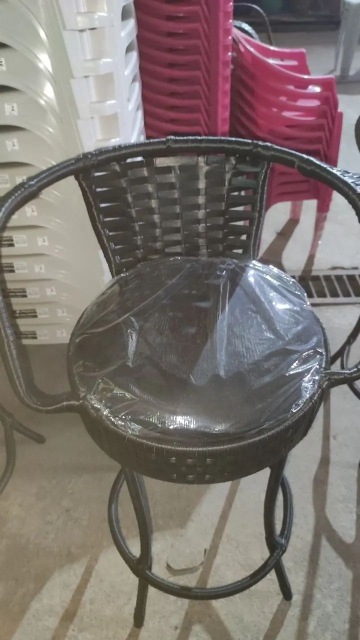 Banqueta de balcão estufada  - Foto 2