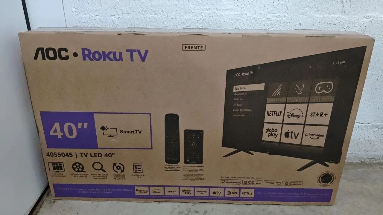 SMART TV 40 AOC (LACRADA)