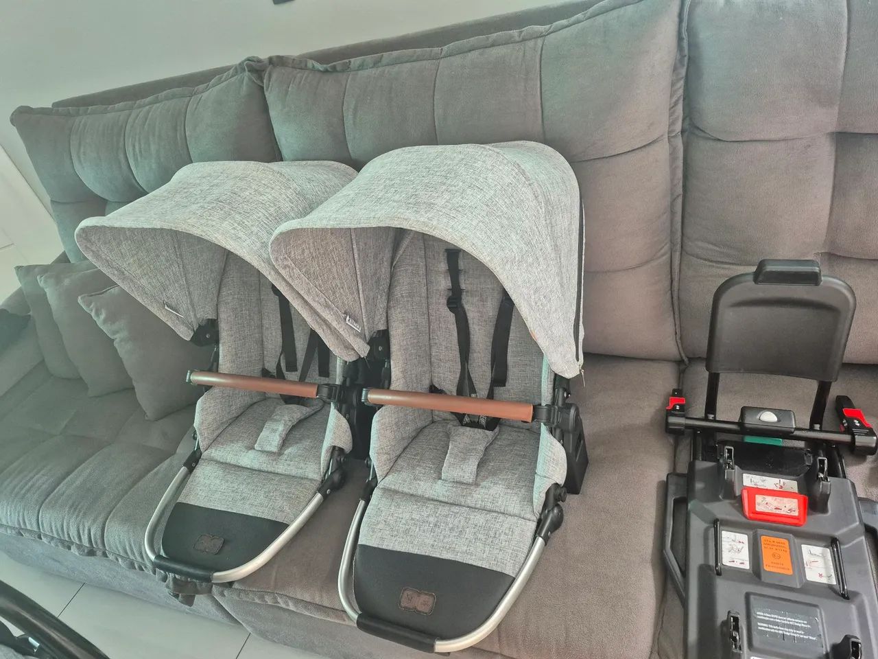Carrinho abc design com isofix tulip  - Foto 5
