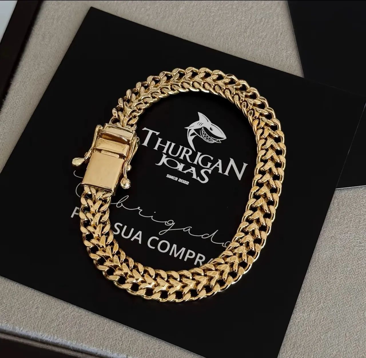 Pulseira banhada 18K - Foto 5