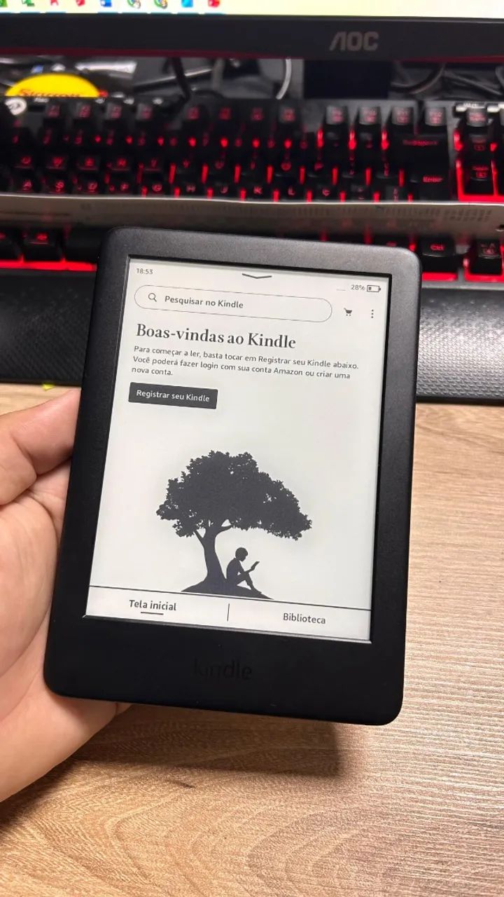 Kindle 10 geração 8gb + capa - Foto 2