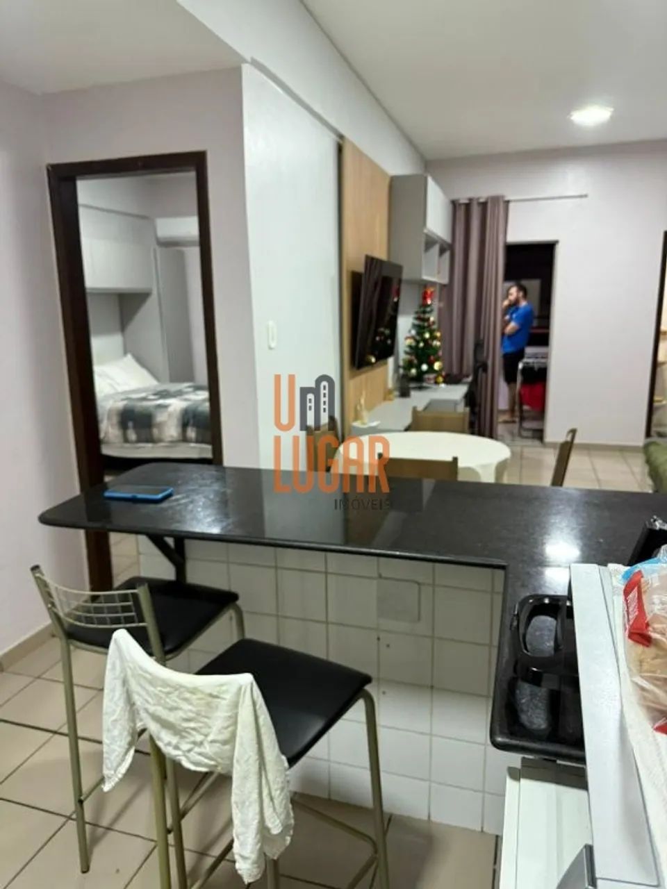 Um Lugar Imóveis Aluga: Apartamento Exclusivo com 1 quarto no Edifício André Segóvia, - Um - Foto 12