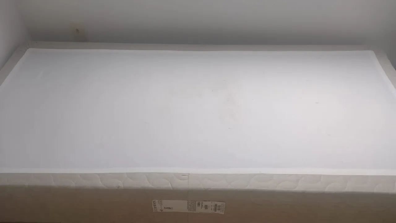 Base de cama + colchão de solteiro, região Itacorubi. - Foto 4