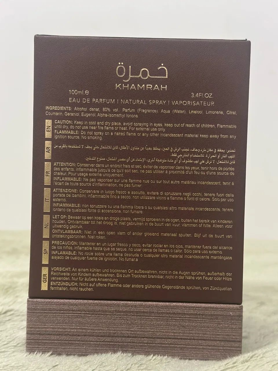 Perfume khamrah qahwa lattafa - Foto 3