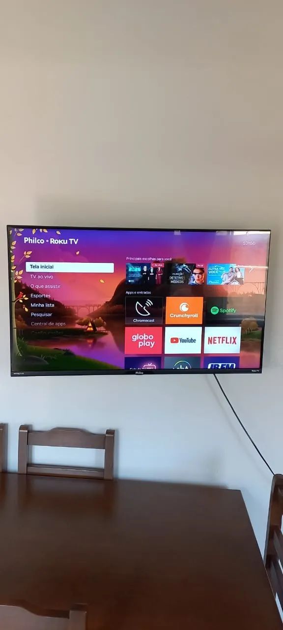 SmarTV Philco Roku 40 polegadas. Para sair hoje! Ótima TV!!!
