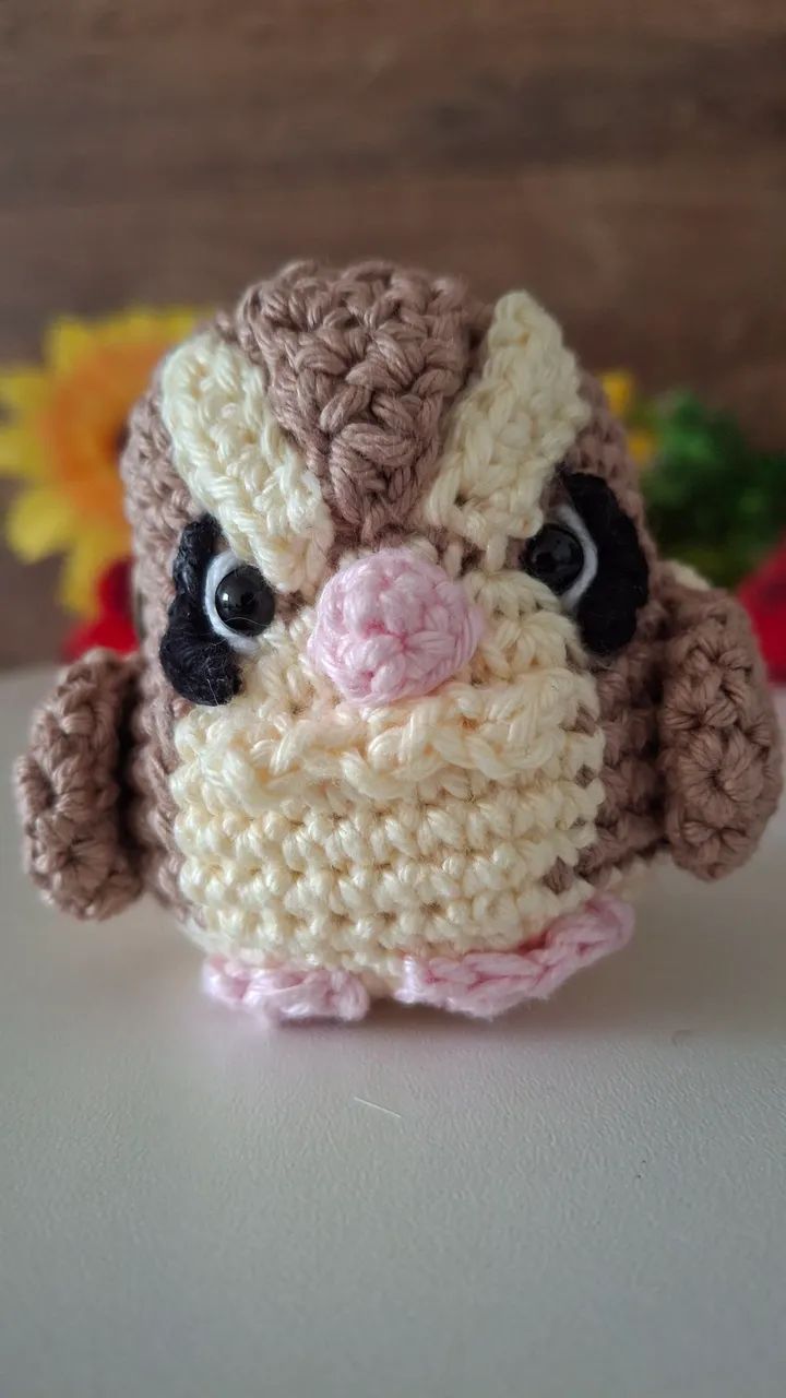 Pidgeot Chaveiro amigurumi - Pokémon  - Foto 3