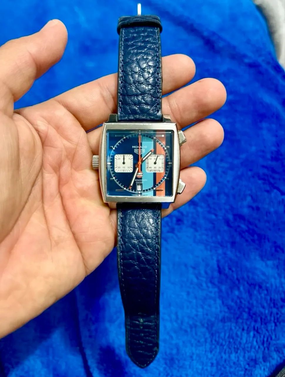 Relógio tagheuer Mônaco gulf 