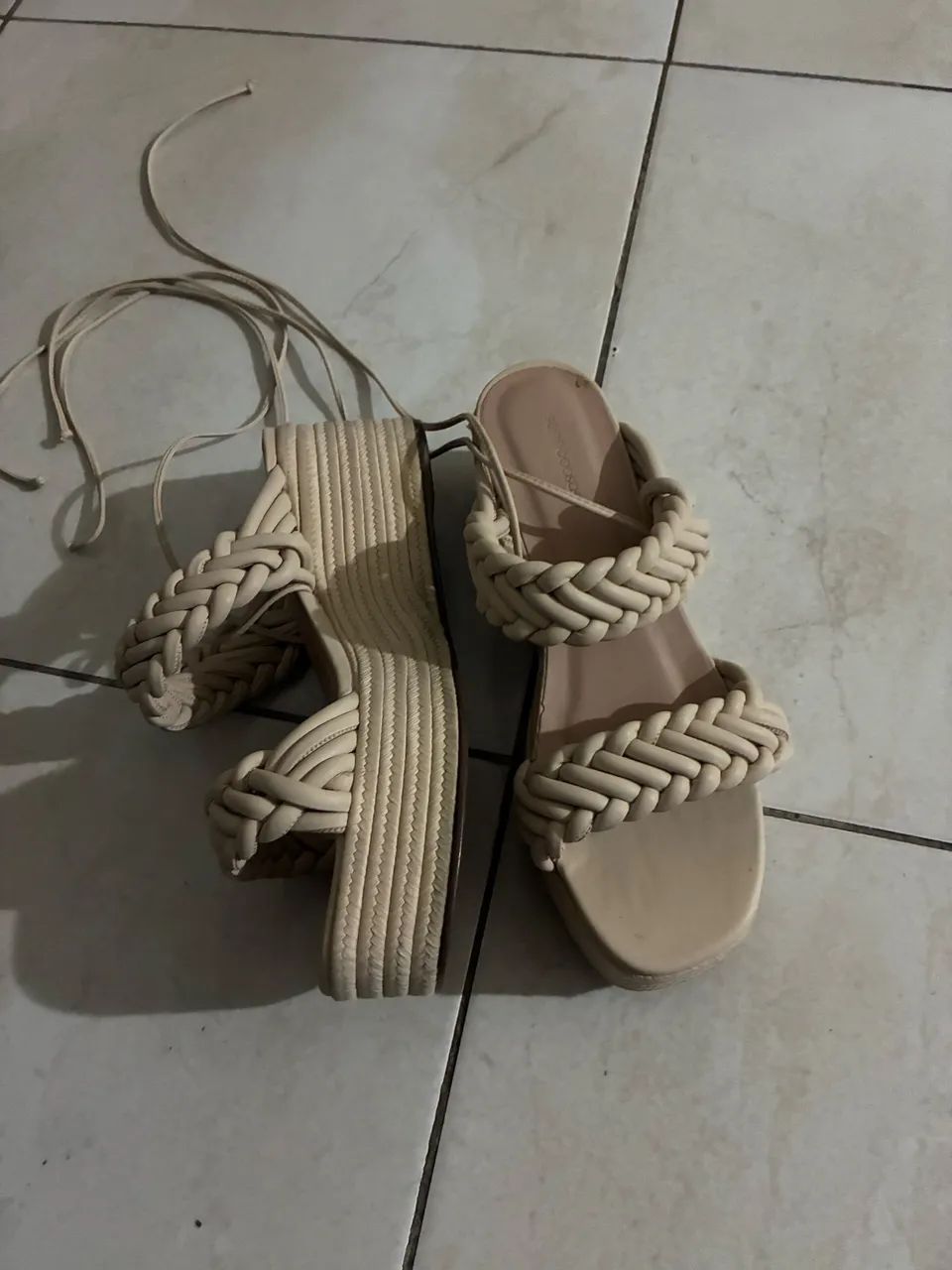 Sandália Plataforma Sonhos dos Pés 