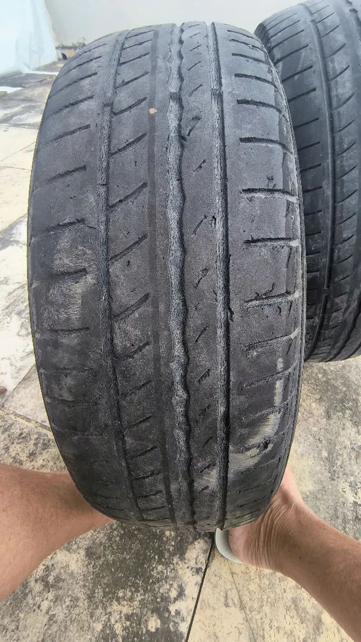 Pneu 175x14 Pirelli usado bom estado * - Foto 2