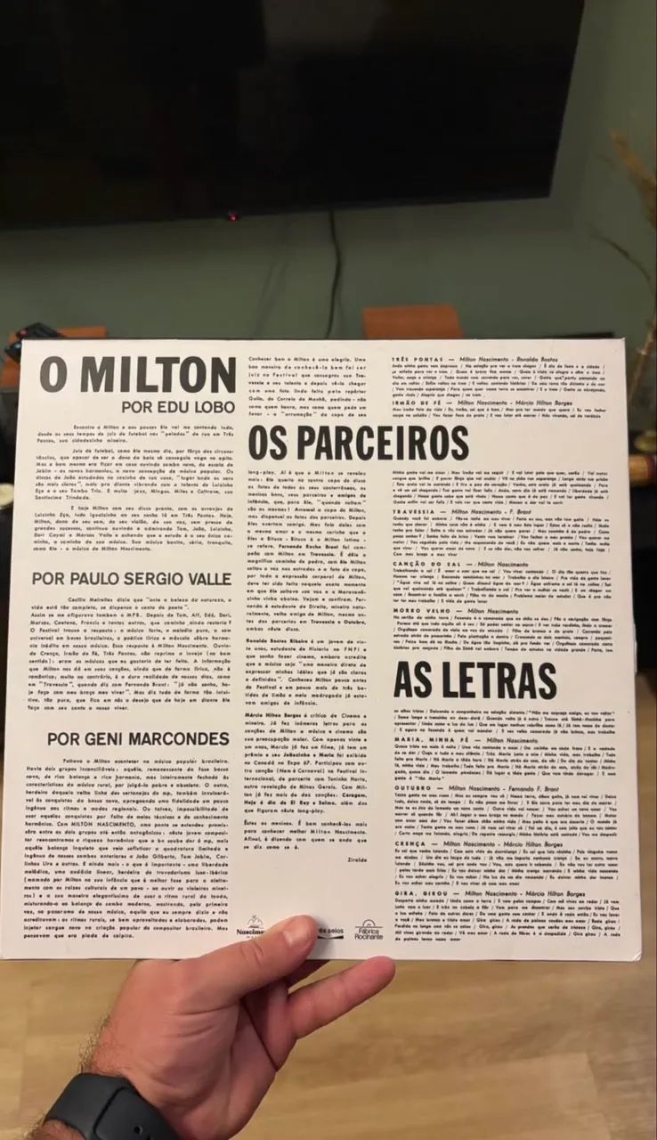 LP Milton Nascimento Travessia 180g - Foto 3