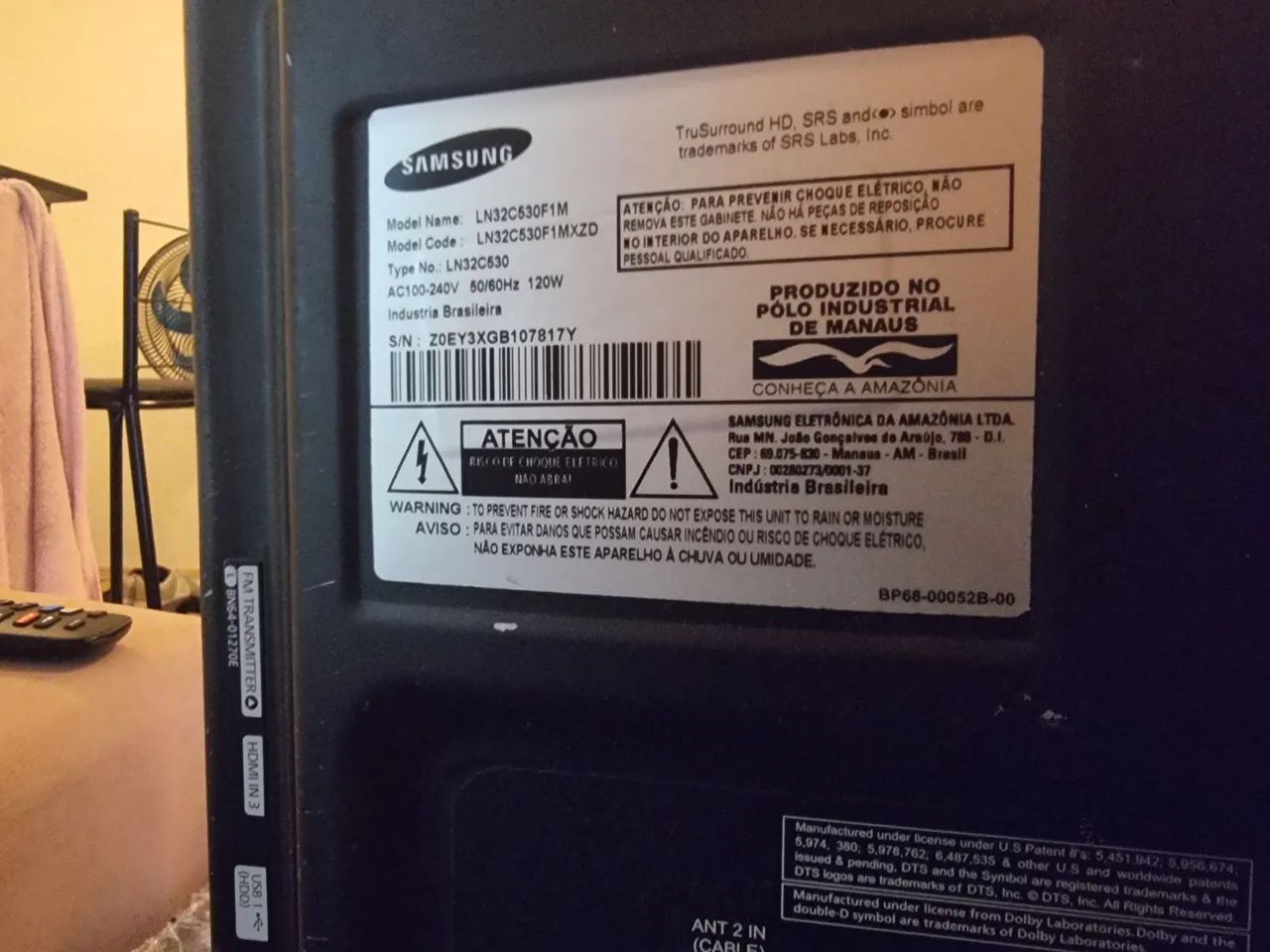 Tv Samsung 32 polegadas  - Foto 3