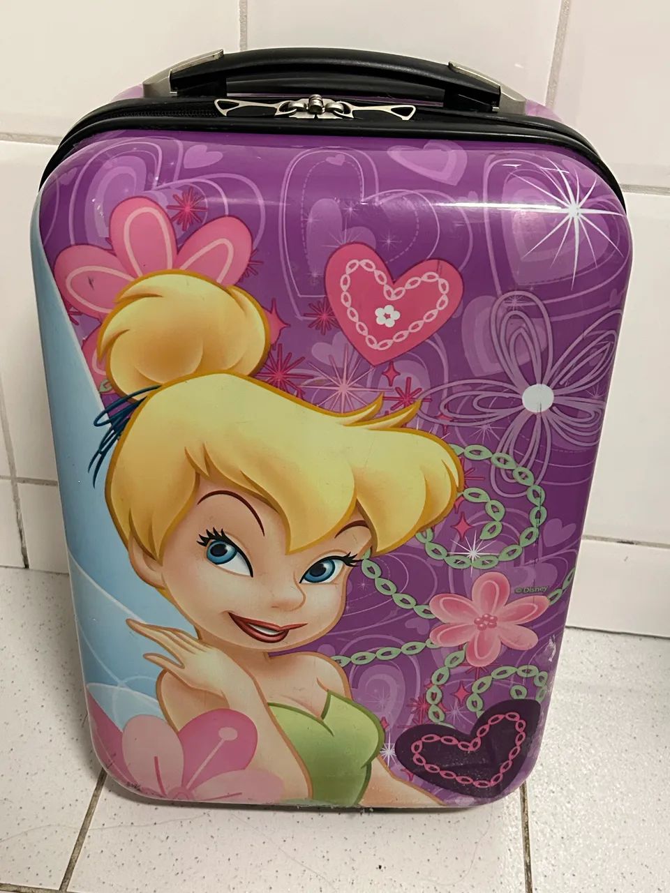Mala de bordo sininho Disney  - Foto 4