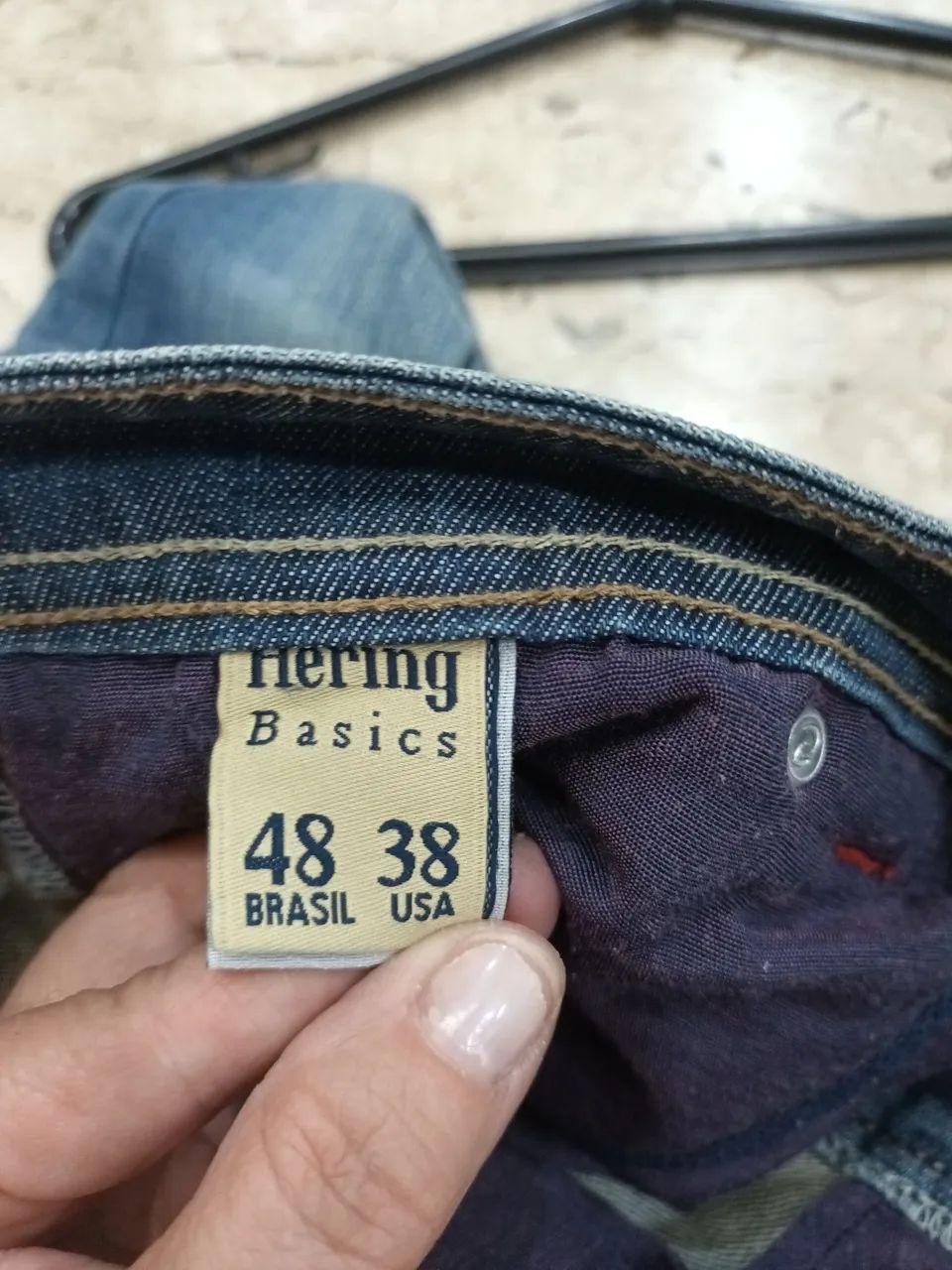 Cal ça jeans masculina Hering 48 - Foto 2