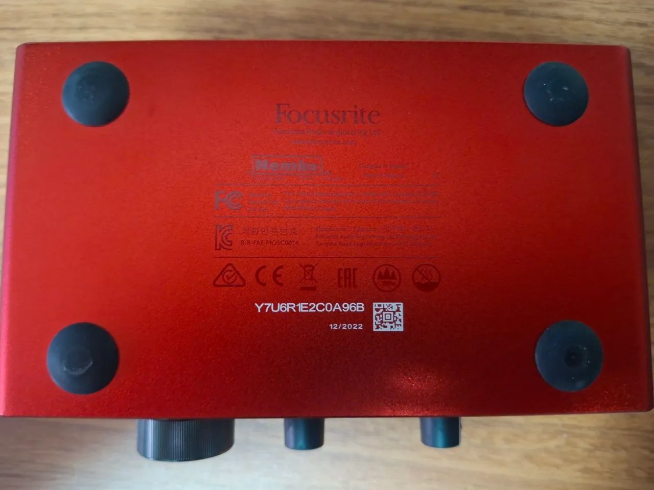 Interface de audio focusrite 3rd gen444717069847111684