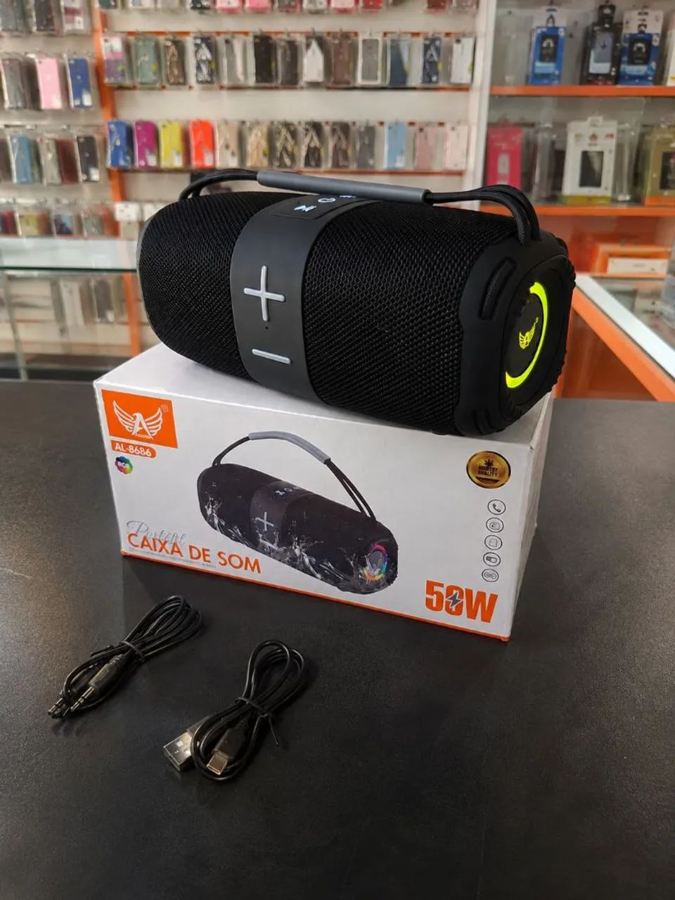 Caixa de som Bluetooth 50w muito potente  - Foto 2