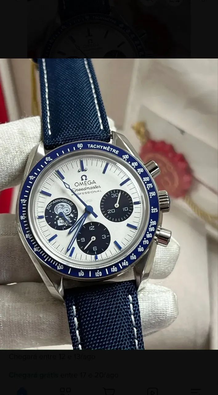 Omega Speedmaster ?Silver Snoopy Award? - Exclusividade e Prestígio - Foto 4