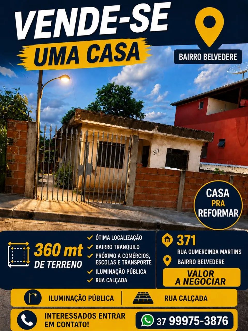 Casa pra reforma
