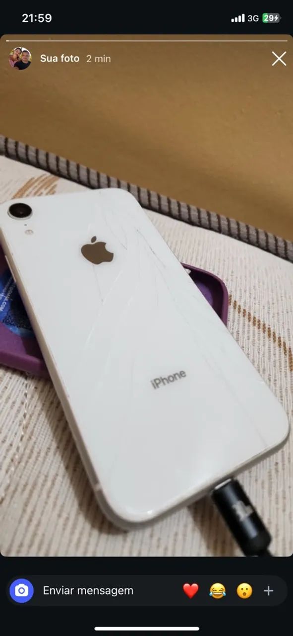 iPhone xr Trincado, mas funcional.  - Foto 2