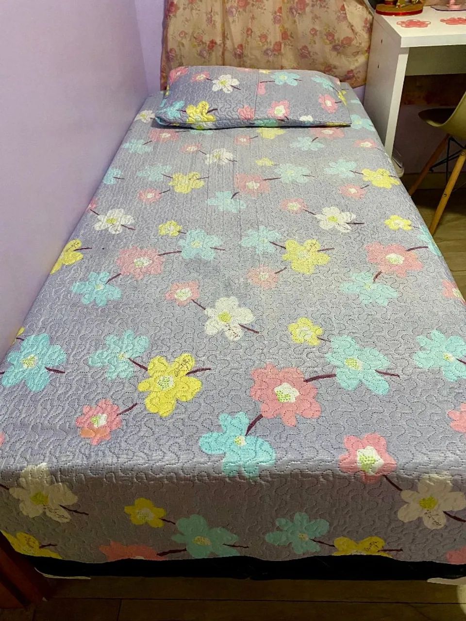 Cama de solteiro ortobom em perfeito estado  - Foto 2