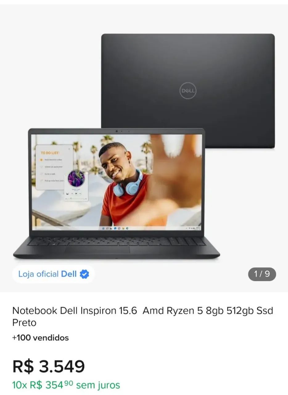 Notebook dell