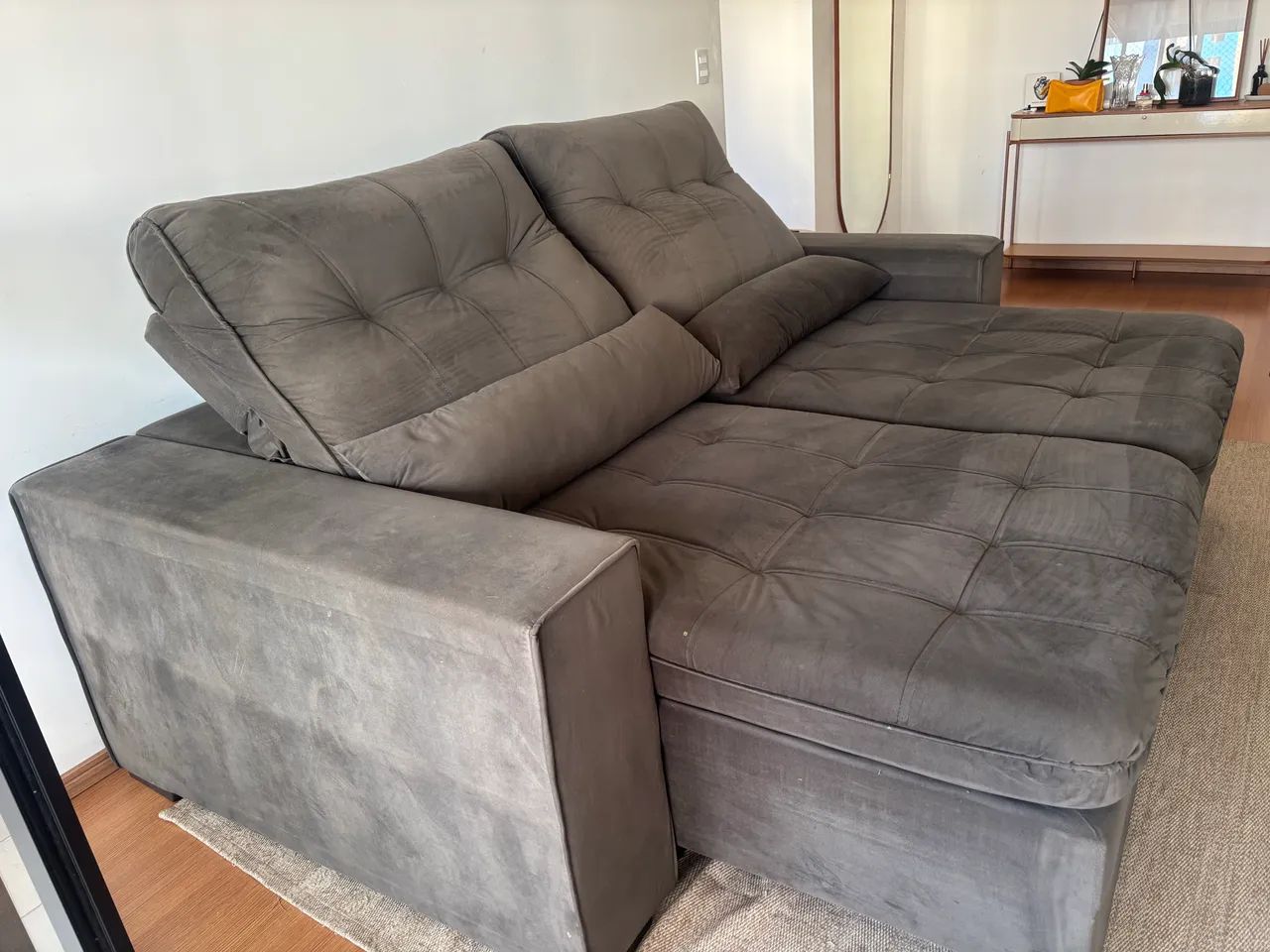 sofa retratil e reclinável  