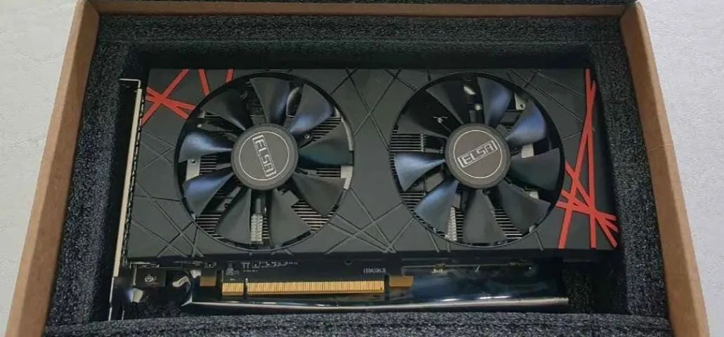 Placa de Video Rx 580 8gb da ELSA funcionando 100% com garantia - Foto 3