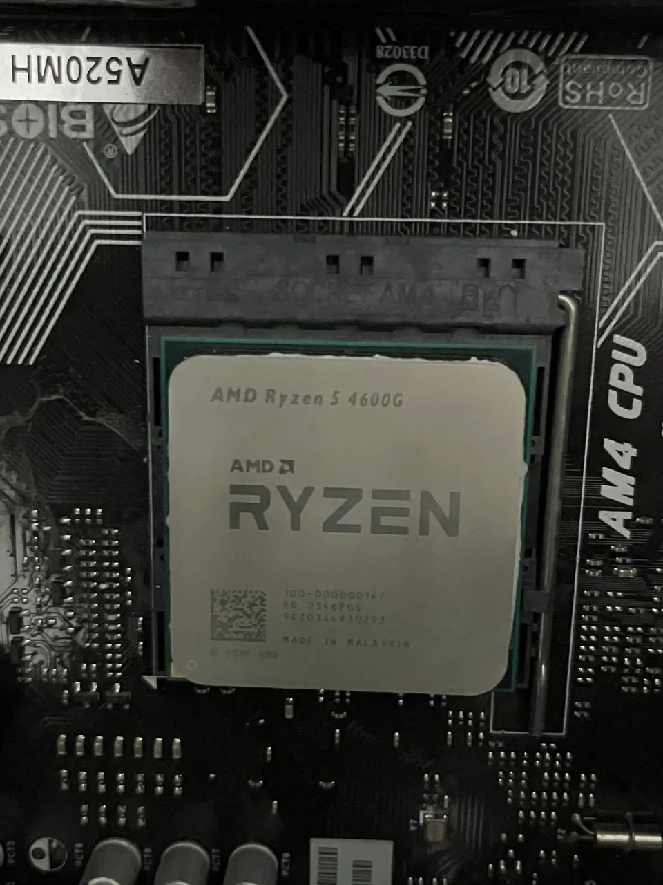 Processador ryzen 5 4600g