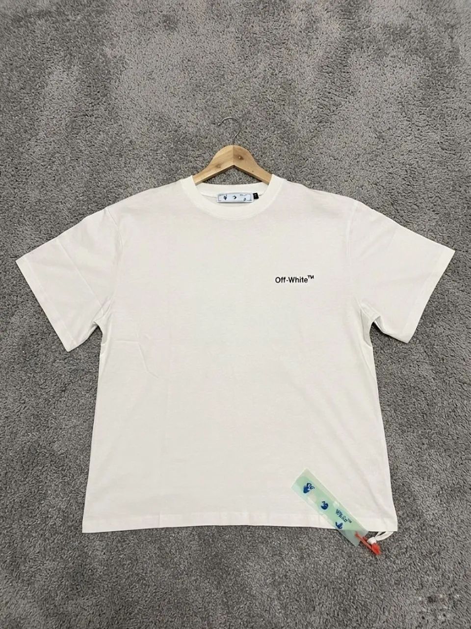 Camiseta Off-White "Caravaggio Crowning Print" White  - Foto 2