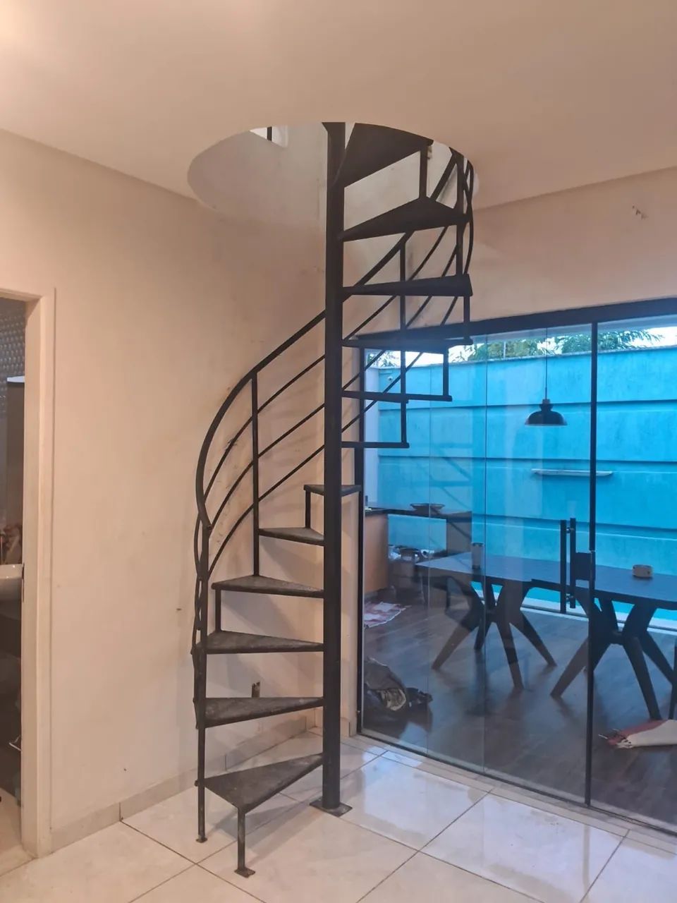 Escadas helicoidal(caracol) e reta pronta entrega  - Foto 5