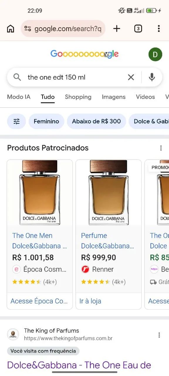 The One Edt 150ml - Foto 3